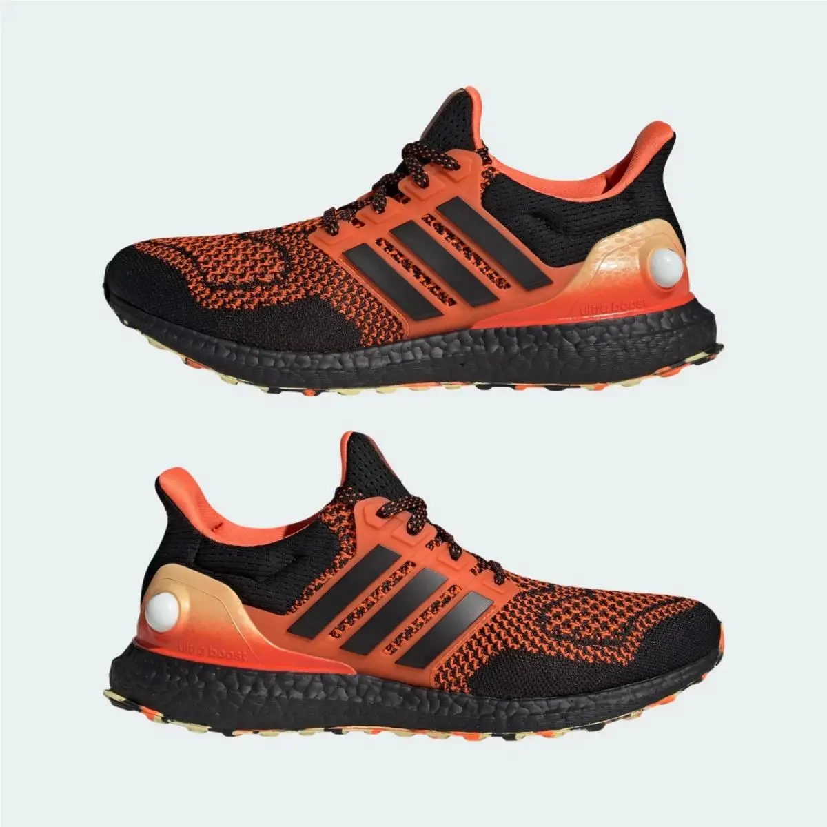 Adidas shoes - adidas Ultraboost - Ultraboost - JQ0715 - Core Black / Core Black / Impact Orange 17
