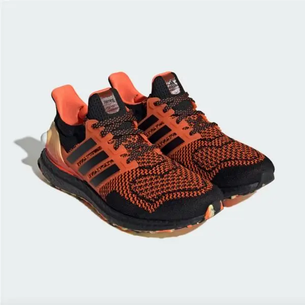 Adidas shoes - adidas Ultraboost - Ultraboost - JQ0715 - Core Black / Core Black / Impact Orange 21