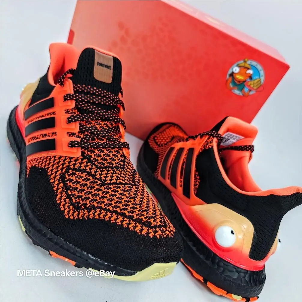 Adidas shoes - adidas Ultraboost - Ultraboost - JQ0715 - Core Black / Core Black / Impact Orange 4