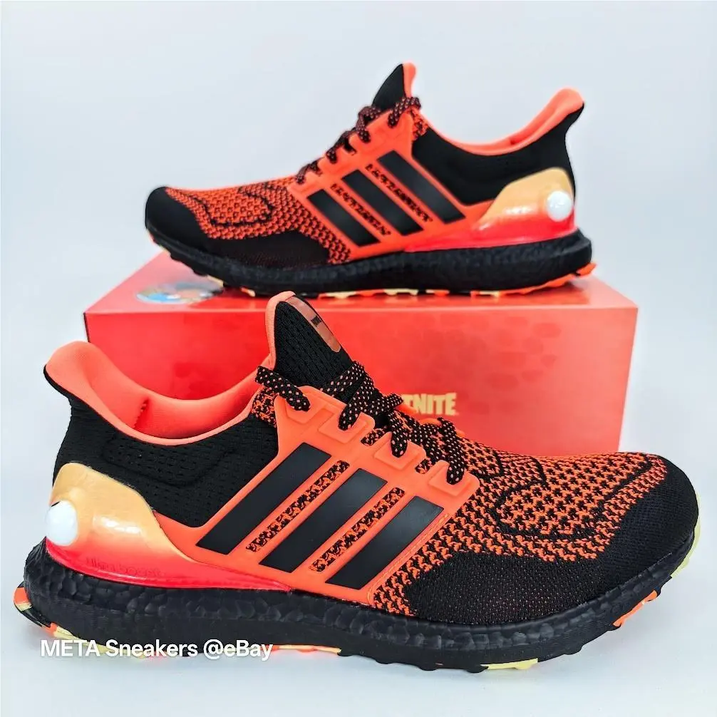 Adidas shoes - adidas Ultraboost - Ultraboost - JQ0715 - Core Black / Core Black / Impact Orange 6