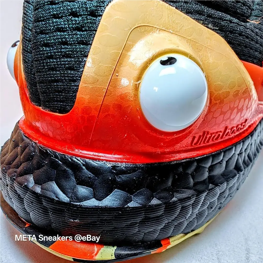 Adidas shoes - adidas Ultraboost - Ultraboost - JQ0715 - Core Black / Core Black / Impact Orange 3