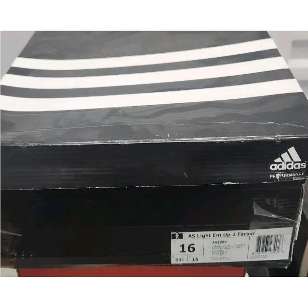 Adidas shoes - Light Em Up 2 Barnes - AH1069 - White 7