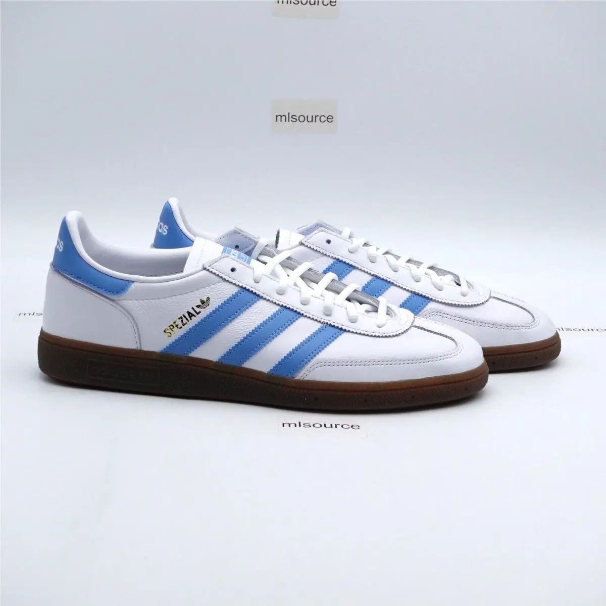 Adidas shoes - adidas Handball Spezial - Handball Spezial - IE3607 - White, Manufacturer: White/Light Blue/Gum (UPC: 196474641983) 1