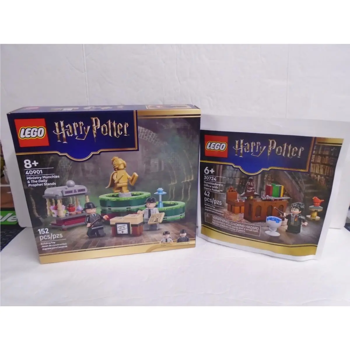 Lego 40901 Harry Potter Ministry Munchies The Daily Prophet Stands Set +30724