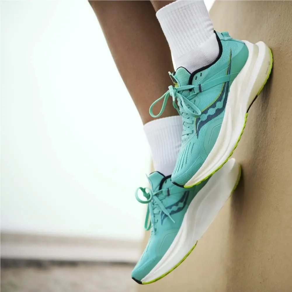 Saucony shoes - Saucony Tempus - Tempus - Cool Mint/Acid 5