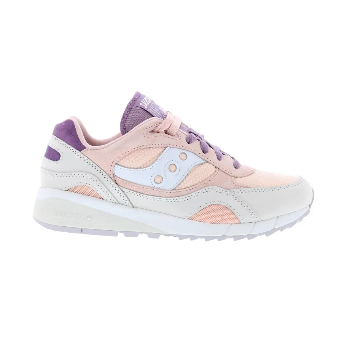 Saucony Shadow 6000 S60722-1 Womens Pink Nubuck Lifestyle Sneakers Shoes 12