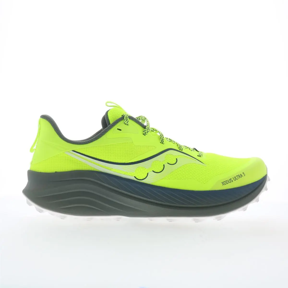 Saucony Xodus Ultra 3 S20914-220 Mens Green Lace Up Athletic Hiking Shoes 12
