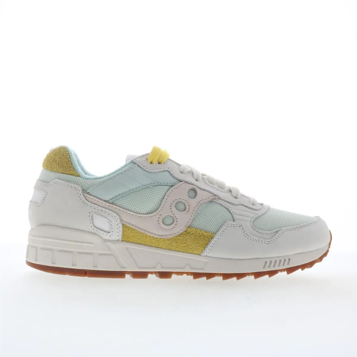 Saucony Shadow 5000 S60779-5 Womens Beige Nubuck Lifestyle Sneakers Shoes 11