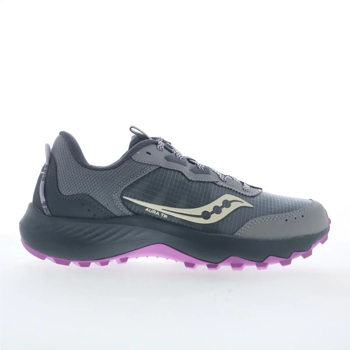 Saucony Aura TR S10863-12 Womens Gray Synthetic Athletic Hiking Shoes 10.5