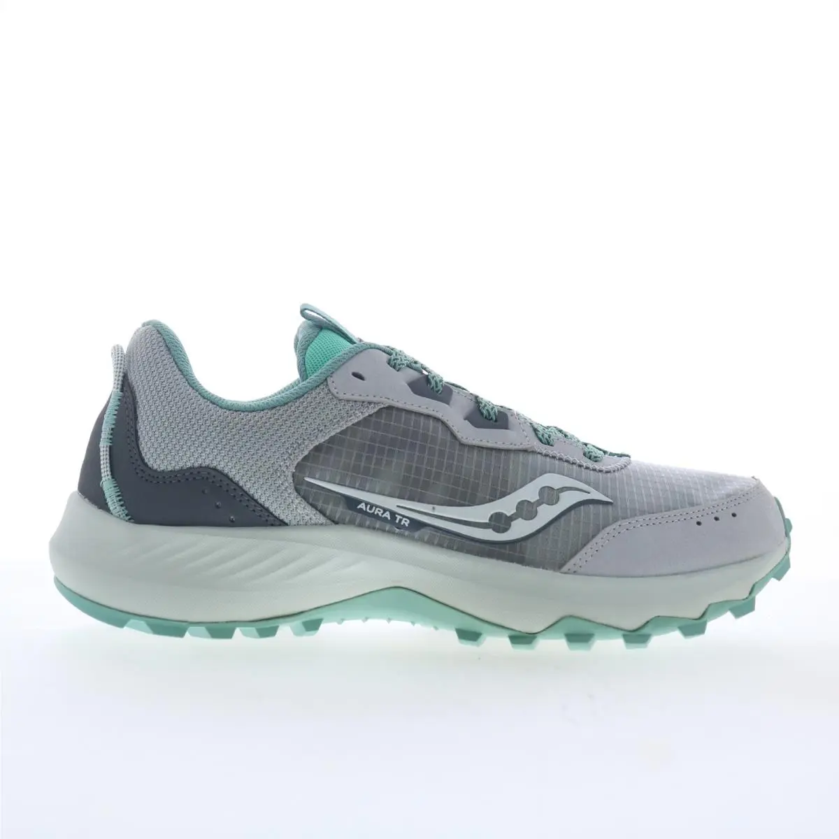 Saucony Aura TR S10862-13 Womens Gray Synthetic Athletic Hiking Shoes 10