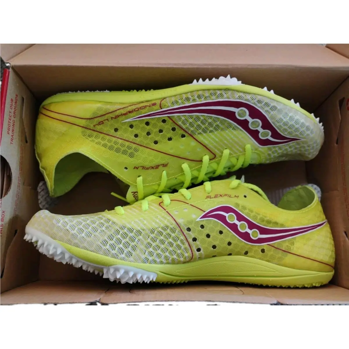 Saucony shoes - Saucony Endorphin LD4 - Endorphin - 19008-1 - Yellow (UPC: 720026754335) 11