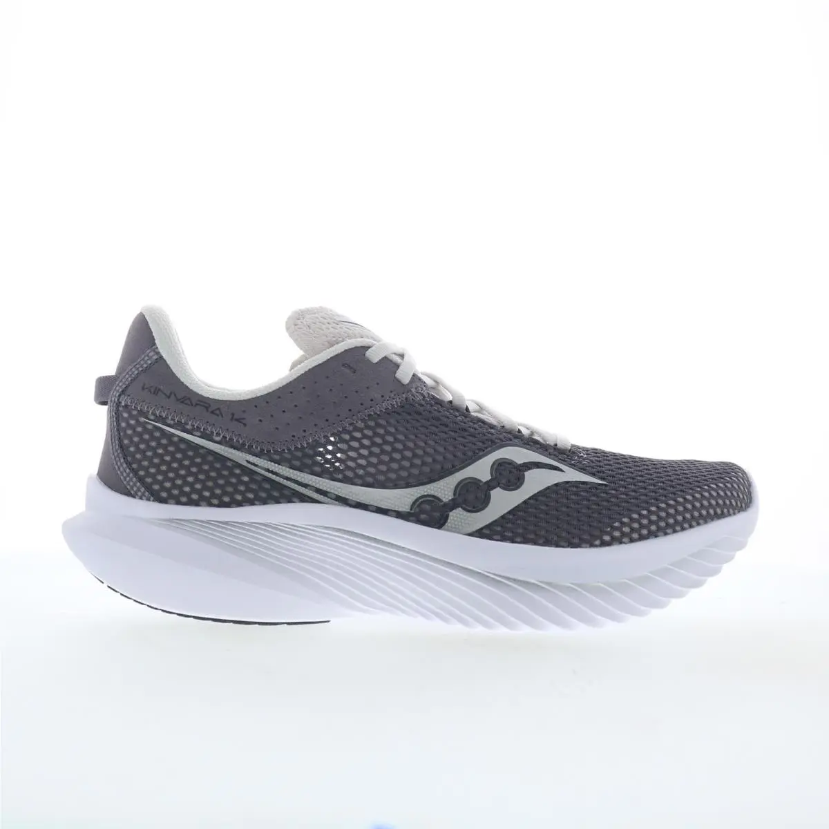 Saucony Kinvara 14 S10823-121 Womens Gray Mesh Lace Up Athletic Running Shoes 11
