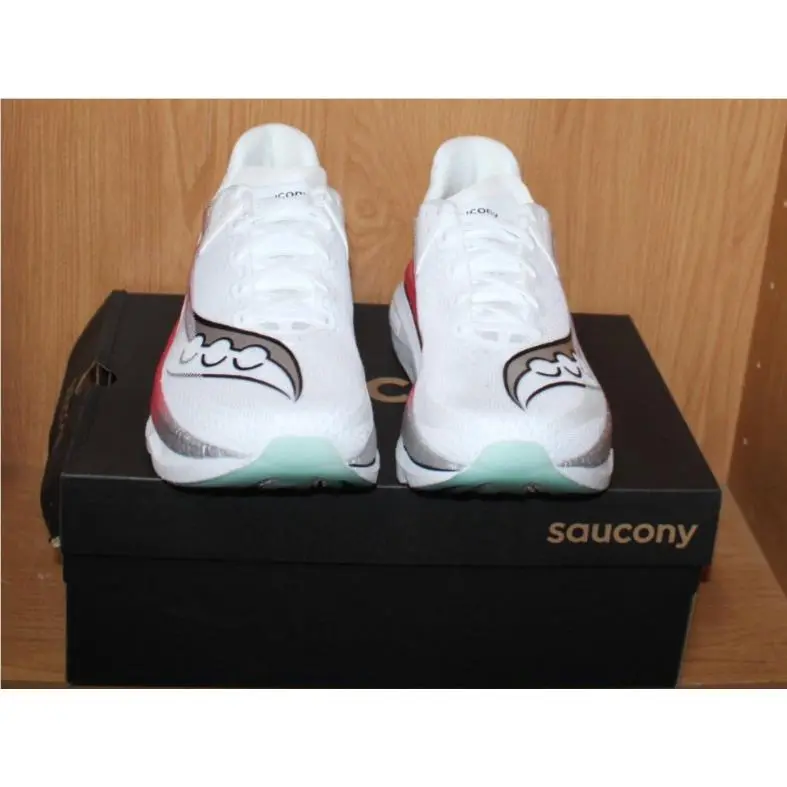 Saucony Endorphin Azura Running Shoes Mens Size 12 D S21070-105 White-salsa