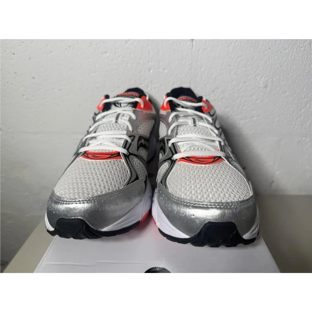 Saucony shoes - S7081222 - S70812-22 - White, Silver, Black, Orange 0