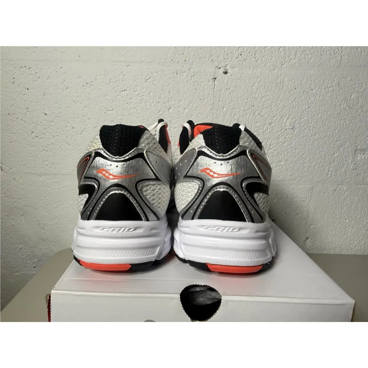 Saucony shoes - S7081222 - S70812-22 - White, Silver, Black, Orange 3