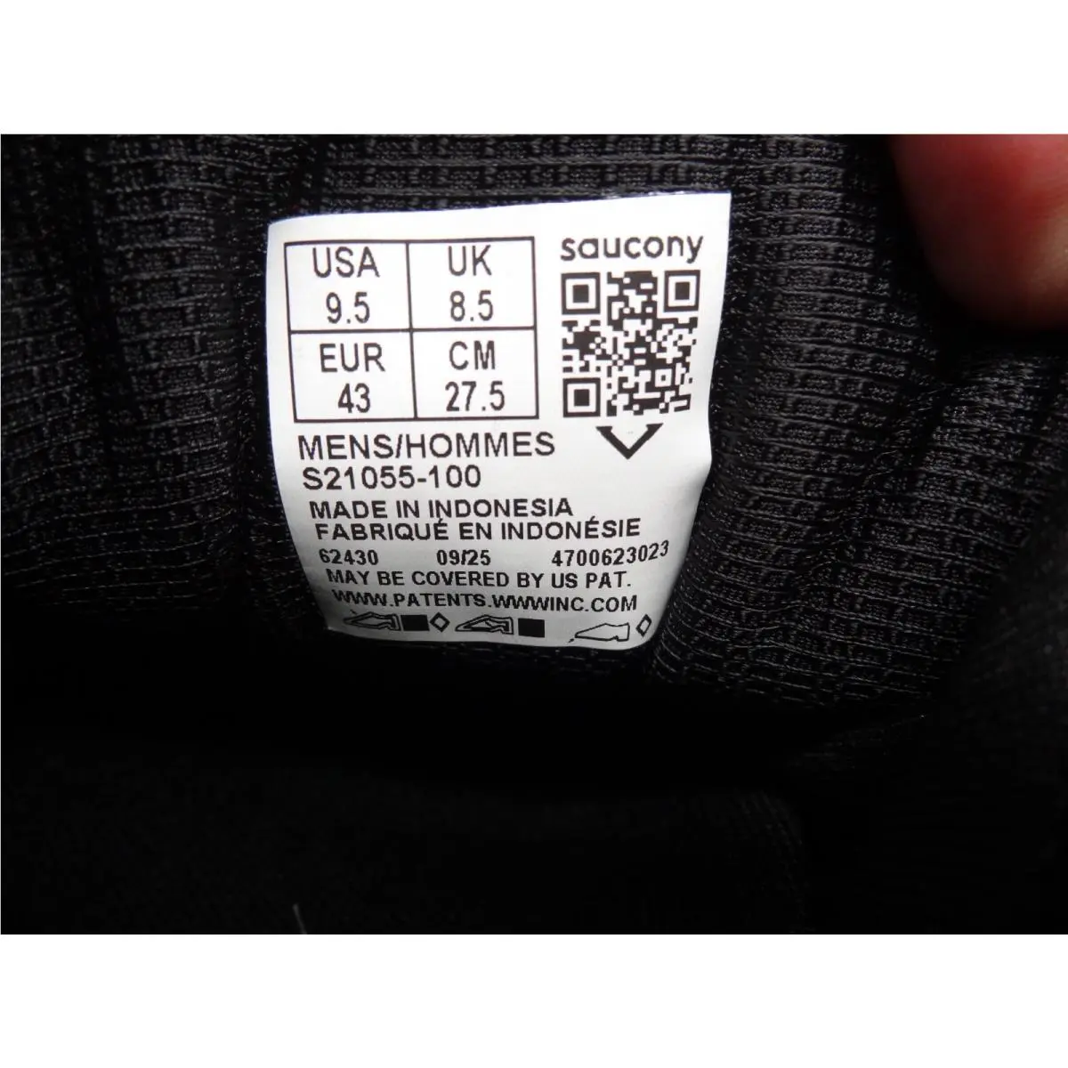 Saucony shoes - Saucony Ride 19 - Ride - S21055 - Black (UPC: 195021634614) 13