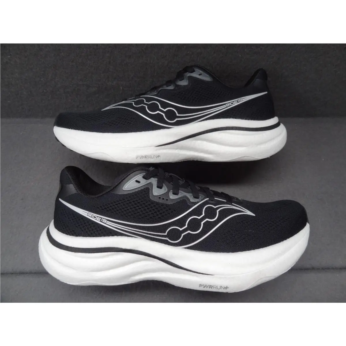 Saucony shoes - Saucony Ride 19 - Ride - S21055 - Black (UPC: 195021634614) 6