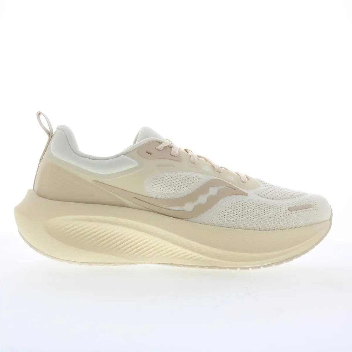 Saucony Surge 3 S18215-2 Womens Beige Canvas Lace Up Athletic Running Shoes 11