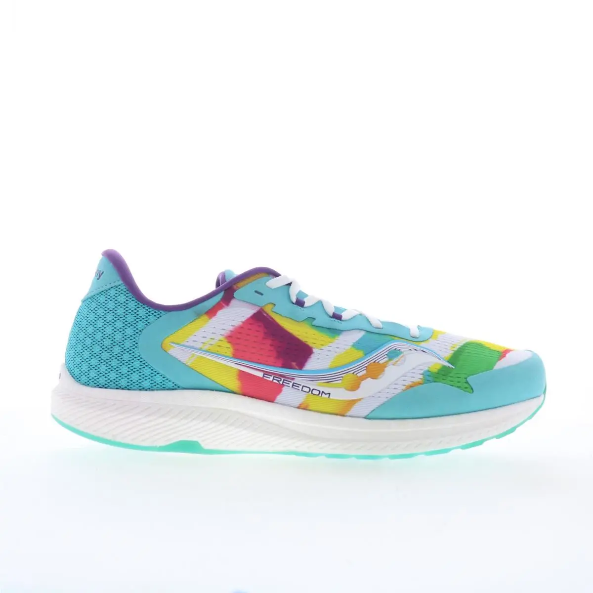 Saucony Freedom 4 Bch 2.0 S20617-75 Mens Blue Mesh Athletic Running Shoes 12