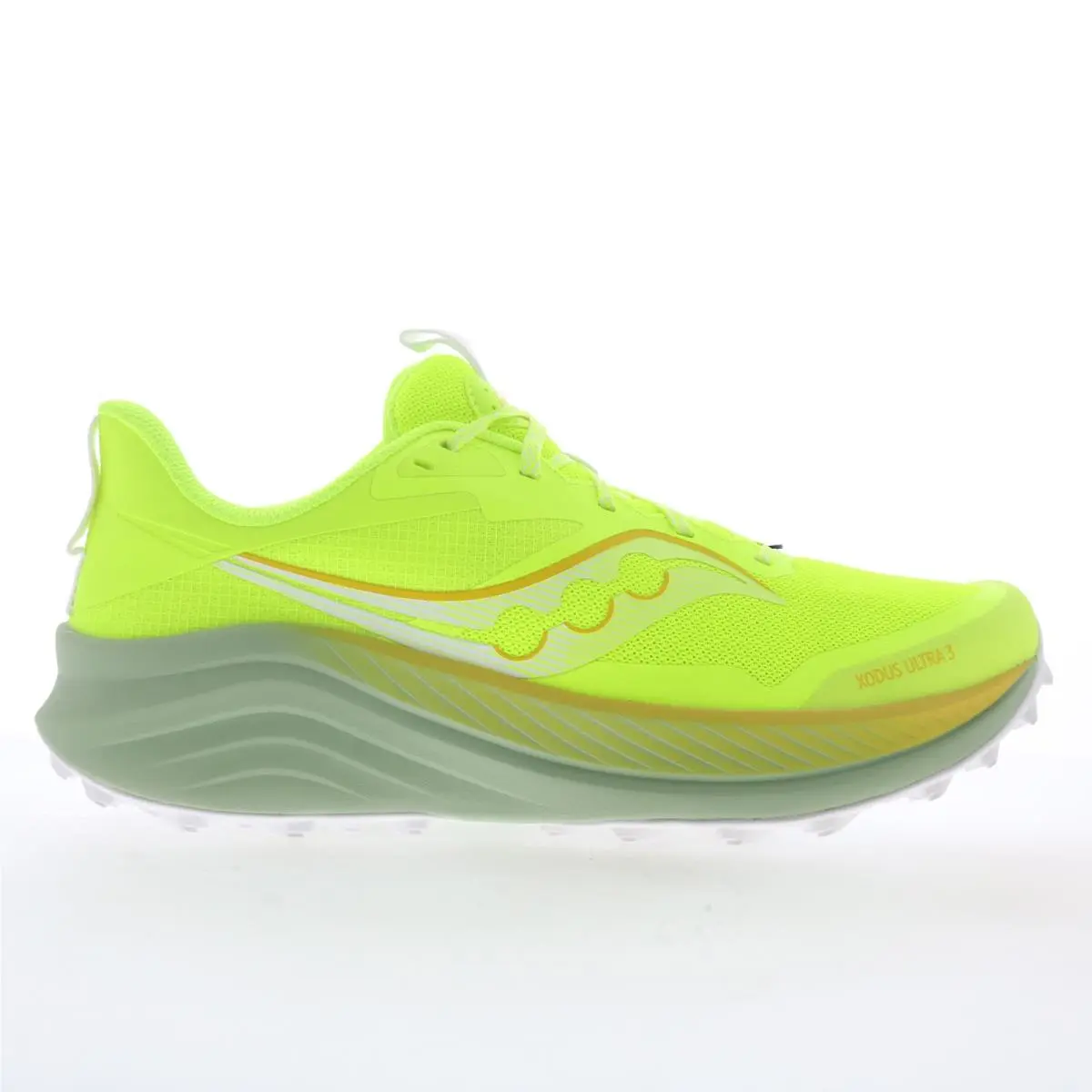 Saucony Xodus Ultra 3 S10914-220 Womens Green Lace Up Athletic Hiking Shoes 12