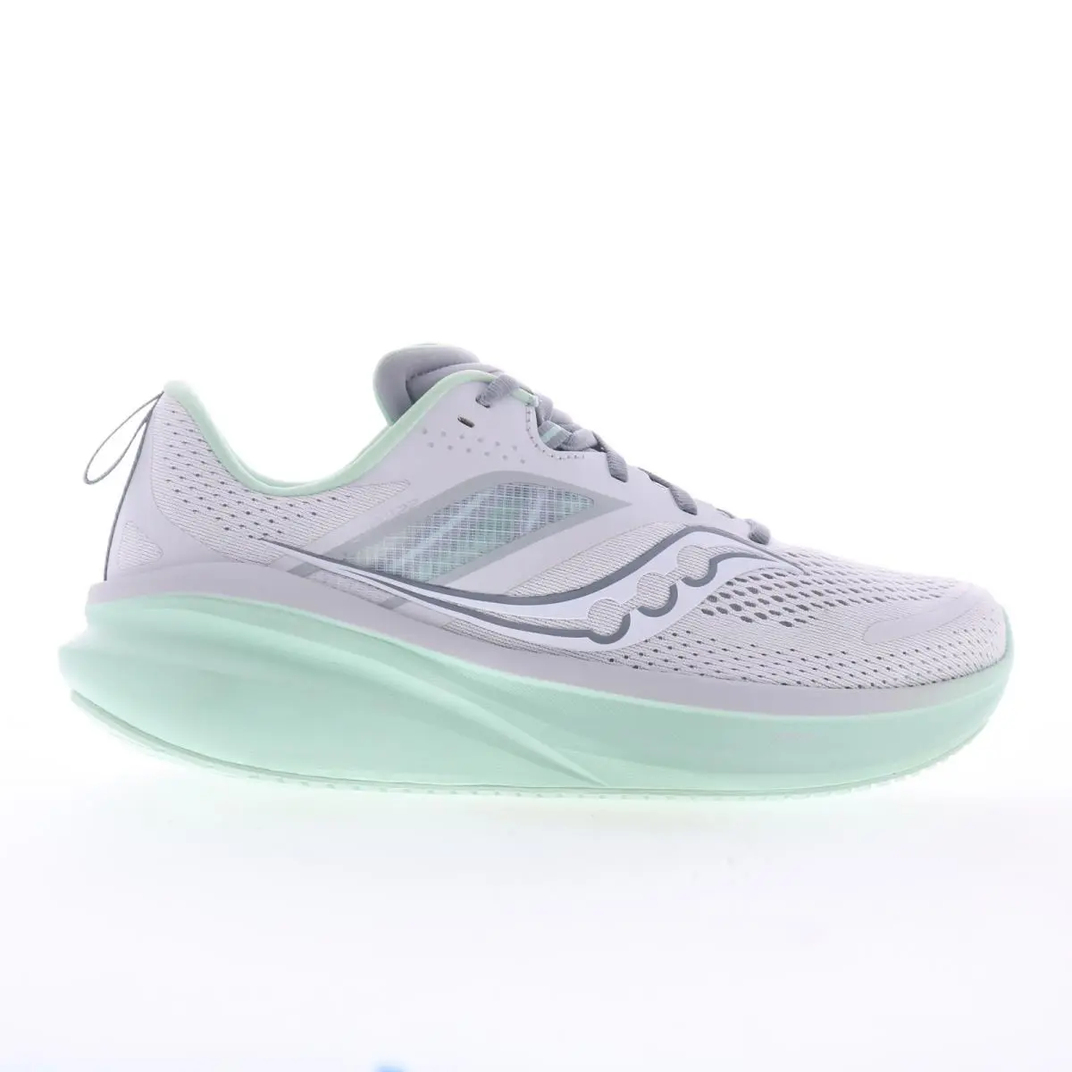 Saucony Omni 22 S10927-200 Womens White Wide Mesh Athletic Running Shoes 10