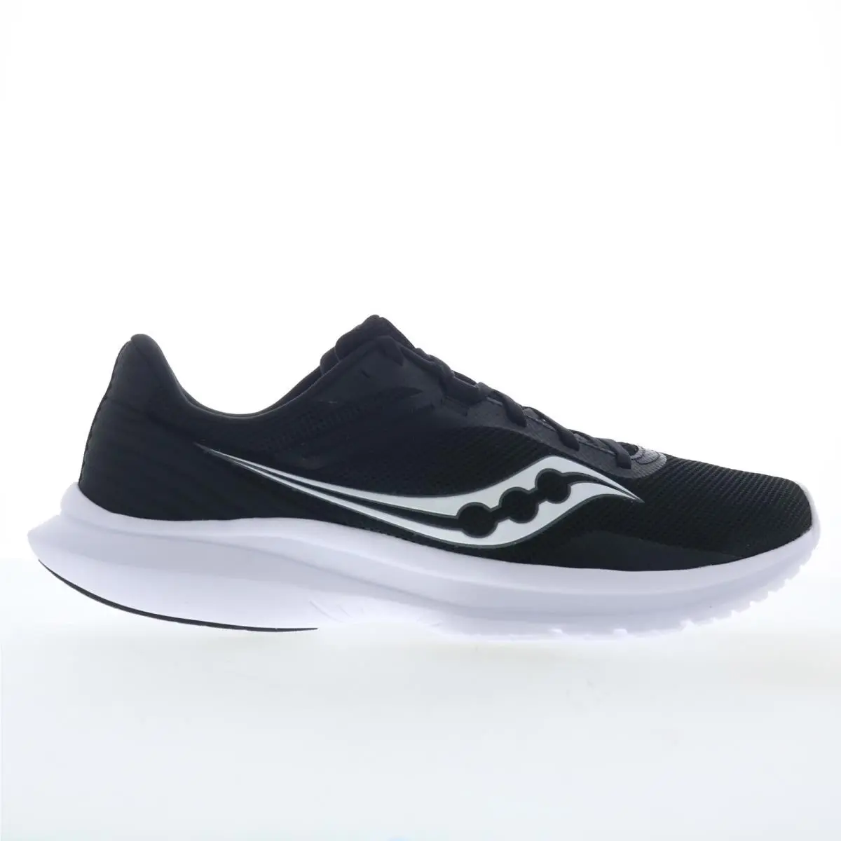 Saucony Convergence S20910-10 Mens Black Canvas Athletic Running Shoes 12
