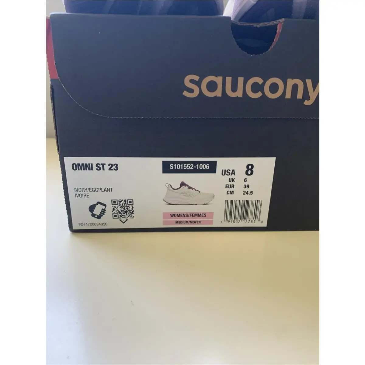Saucony shoes - Saucony Omni ST23 - Omni - Purple 1
