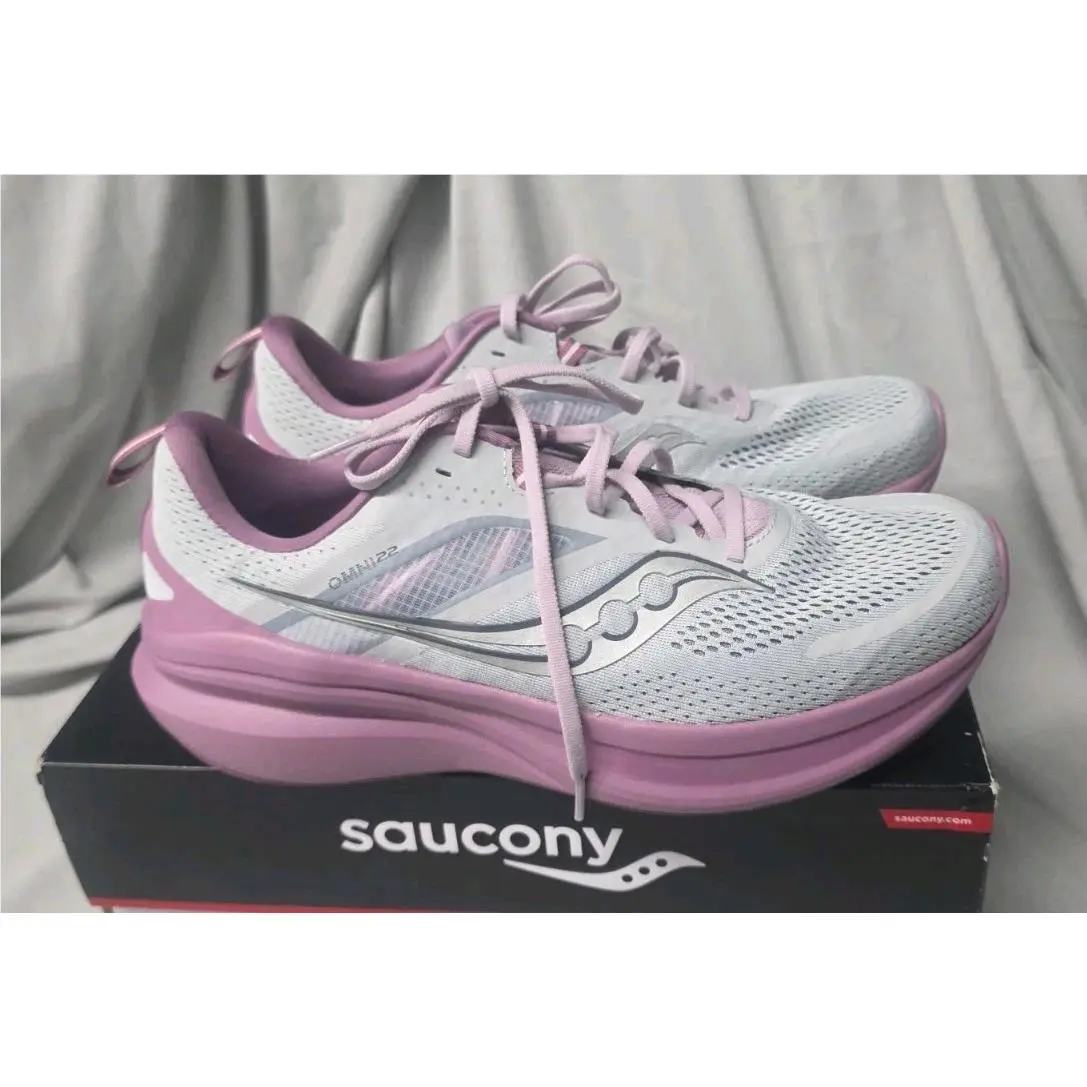 Saucony Omni 22 Running Shoe Cloud Orchid S10927-105 Women Size 12W