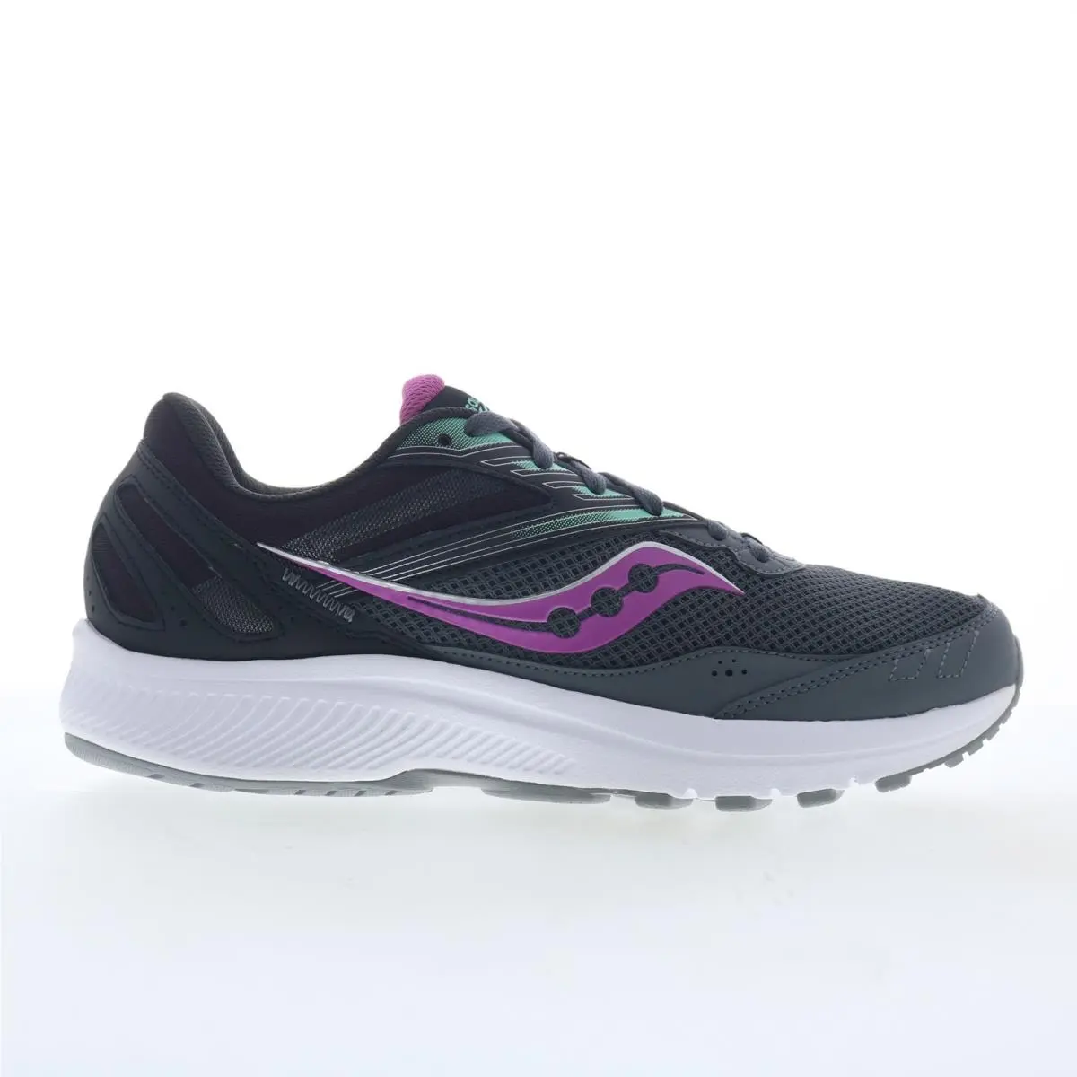 Saucony Cohesion 15 S10701-17 Womens Gray Mesh Athletic Running Shoes 10.5