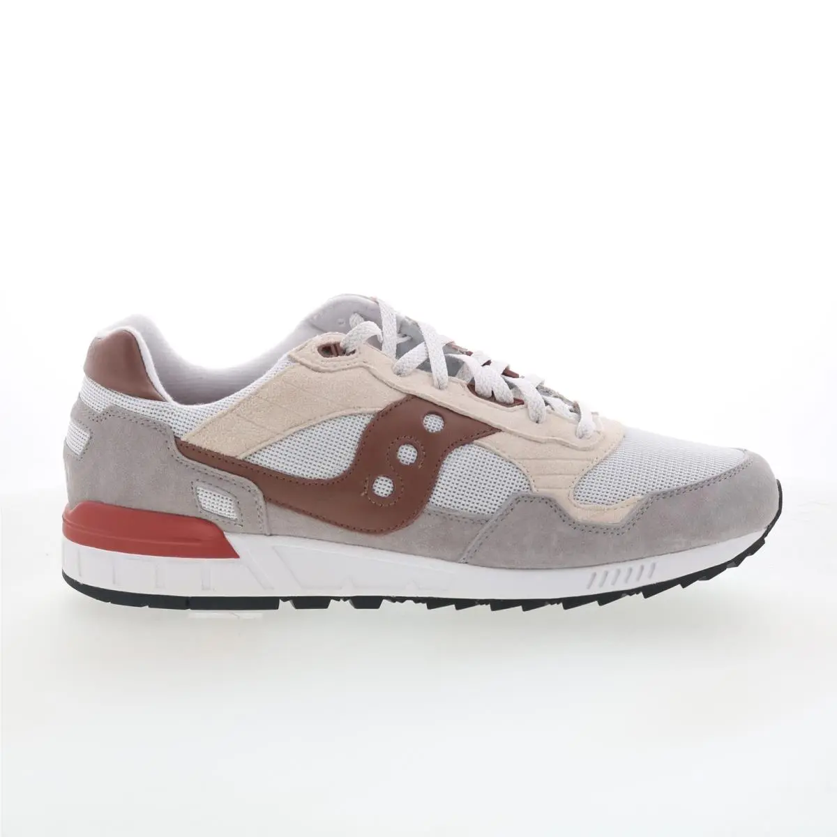 Saucony Shadow 5000 S70665-37 Mens Gray Suede Lifestyle Sneakers Shoes 14