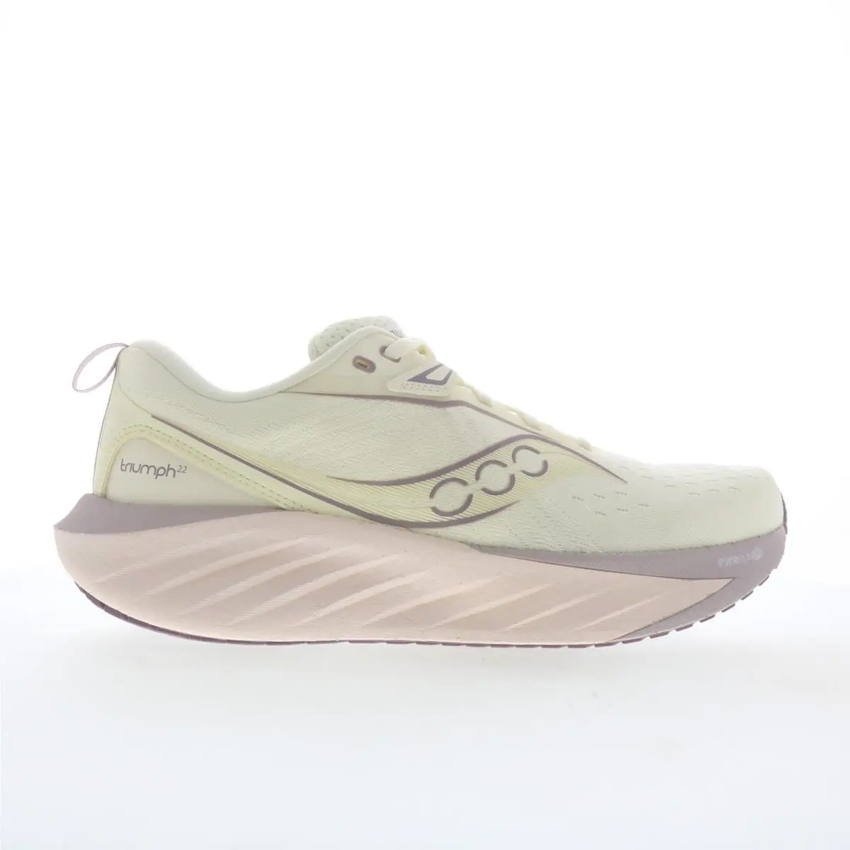 Saucony Triumph 22 S10964-145 Womens Beige Mesh Athletic Running Shoes 10