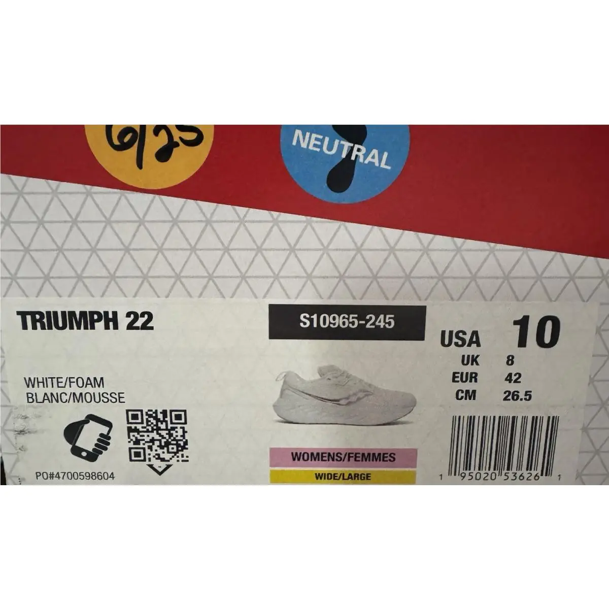 Saucony shoes - Saucony Triumph 22 - Triumph - S10965-245 - Multicolor 7