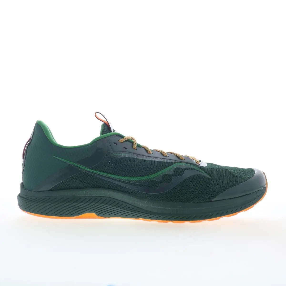 Saucony Freedom 5 S20726-17 Mens Green Mesh Lace Up Athletic Running Shoes 14
