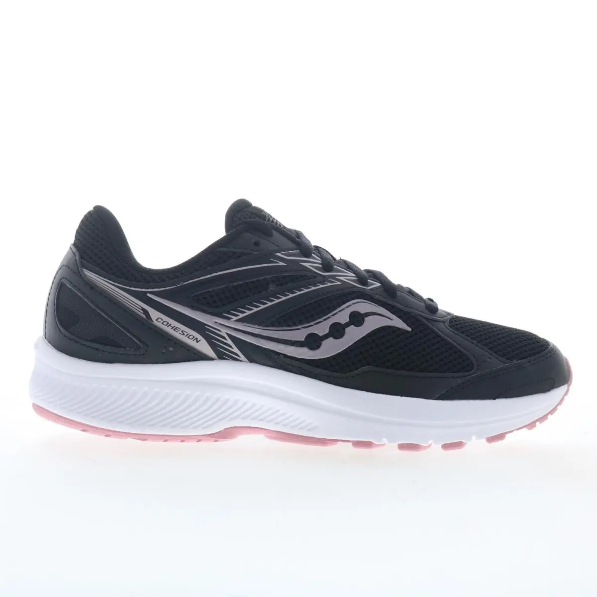Saucony Cohesion 14 S10628-1 Womens Black Synthetic Athletic Running Shoes 11