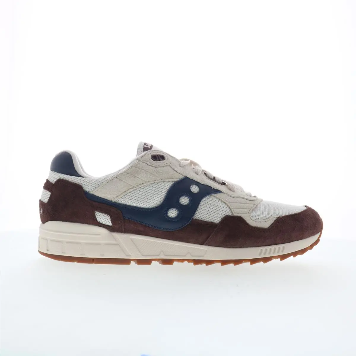 Saucony Shadow 5000 S70665-44 Mens Gray Suede Lifestyle Sneakers Shoes 14