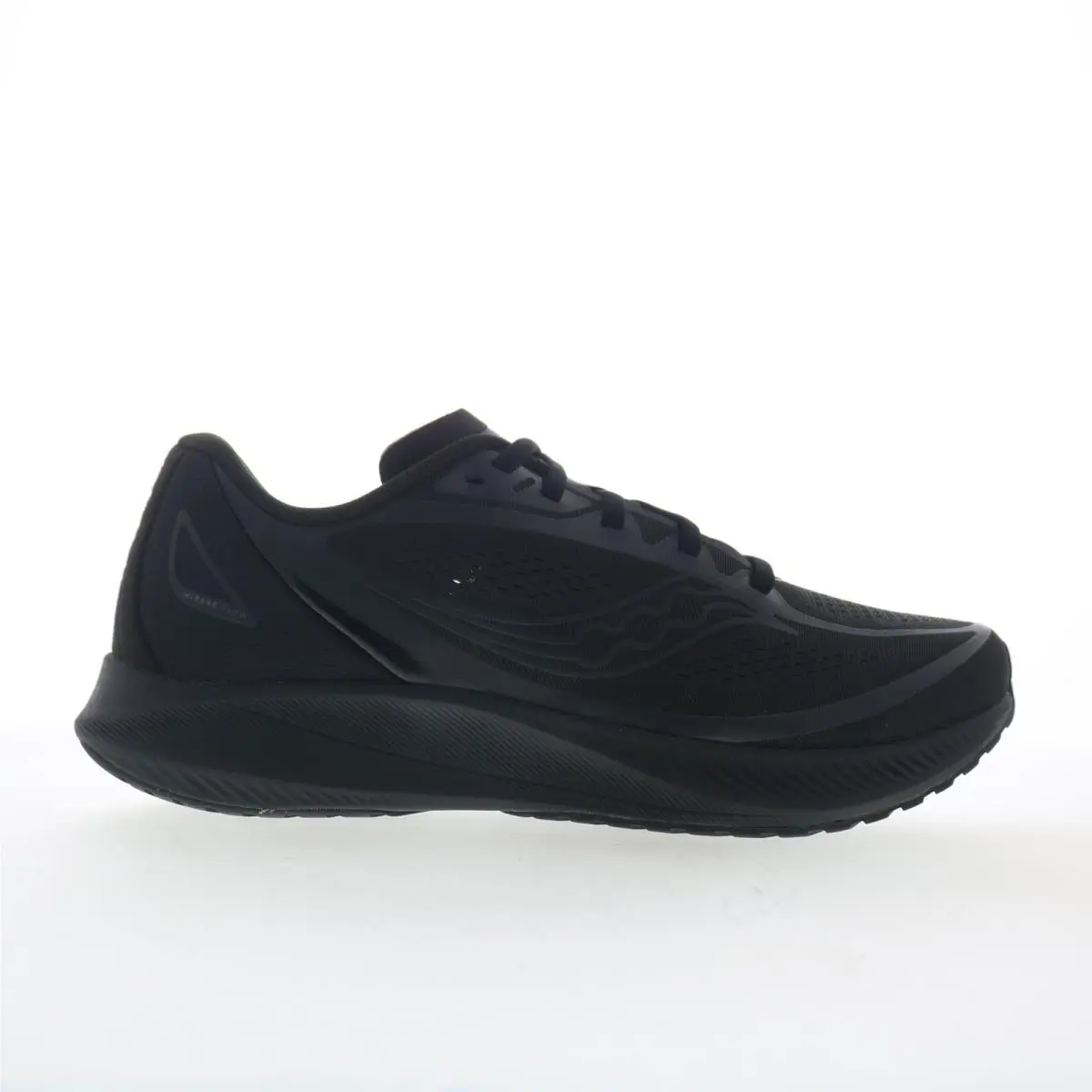 Saucony Mirage Flow S18214-100 Womens Black Mesh Athletic Running Shoes 10.5