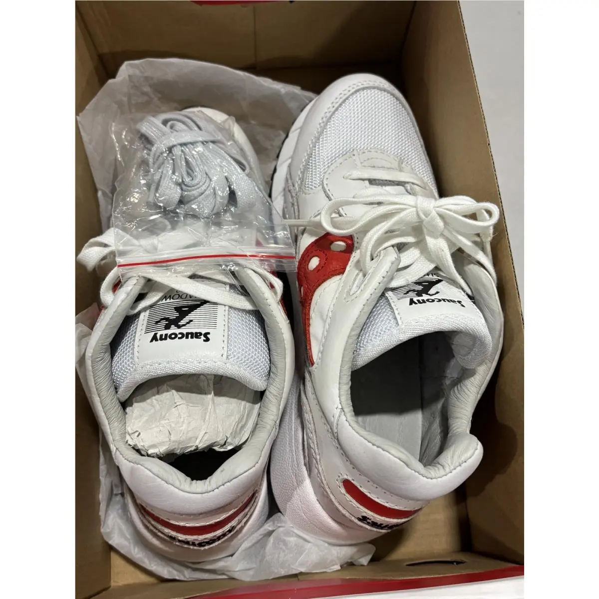 Saucony shoes - Red, White (UPC: 195017558979) 2