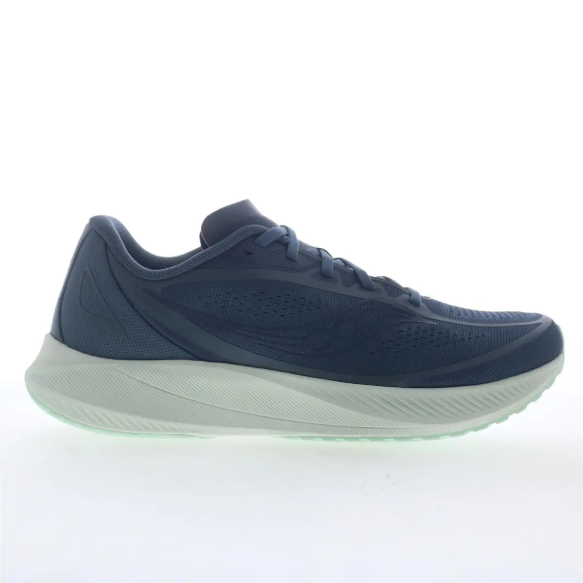 Saucony Mirage Flow S18214-4 Womens Blue Mesh Athletic Running Shoes 10.5