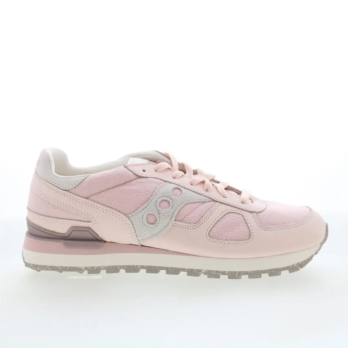 Saucony Shadow Original Shadow S60720-2 Womens Pink Suede Lifestyle Sneakers Shoes 12