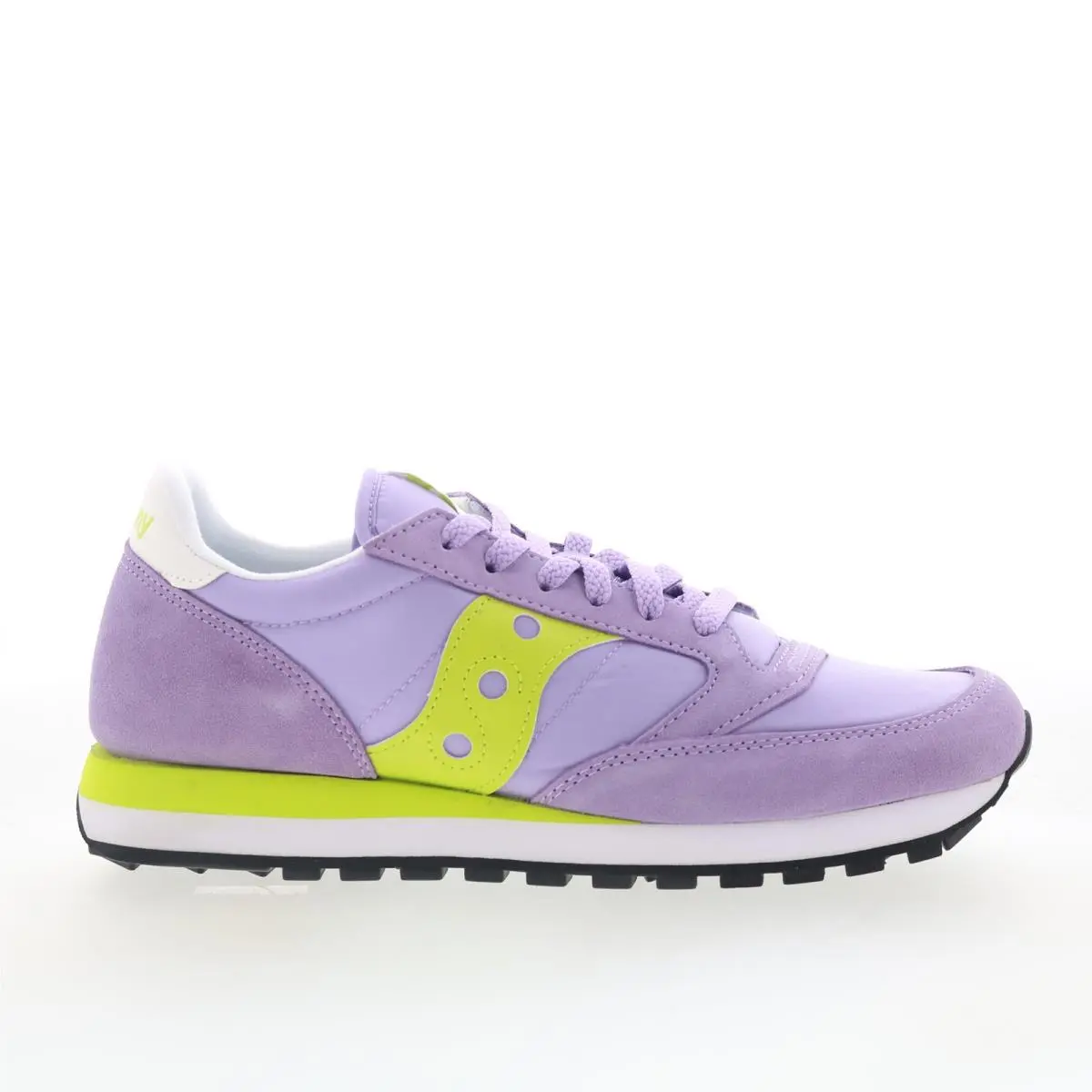 Saucony Jazz Original Jazz S1044-671 Womens Purple Suede Lifestyle Sneakers Shoes 10