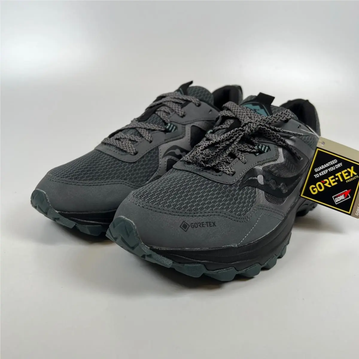 Saucony Excursion TR16 Gtx Mens Shadow Forest Trail Running Shoes S20749-21 9.5