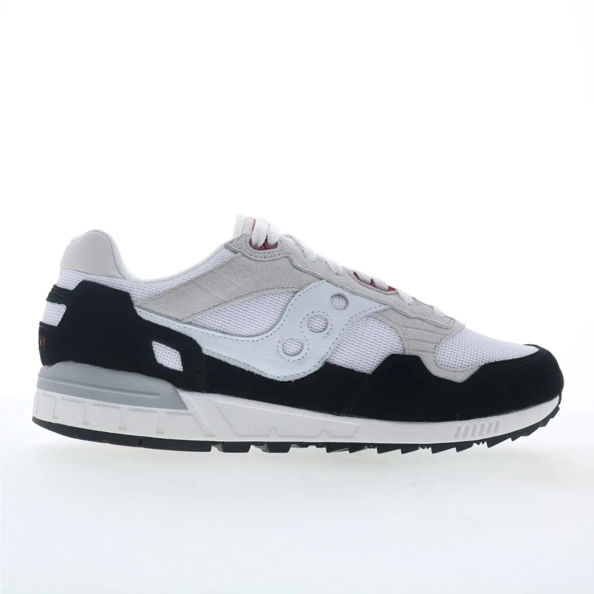 Saucony Shadow 5000 S70665-49 Mens White Suede Lifestyle Sneakers Shoes 12