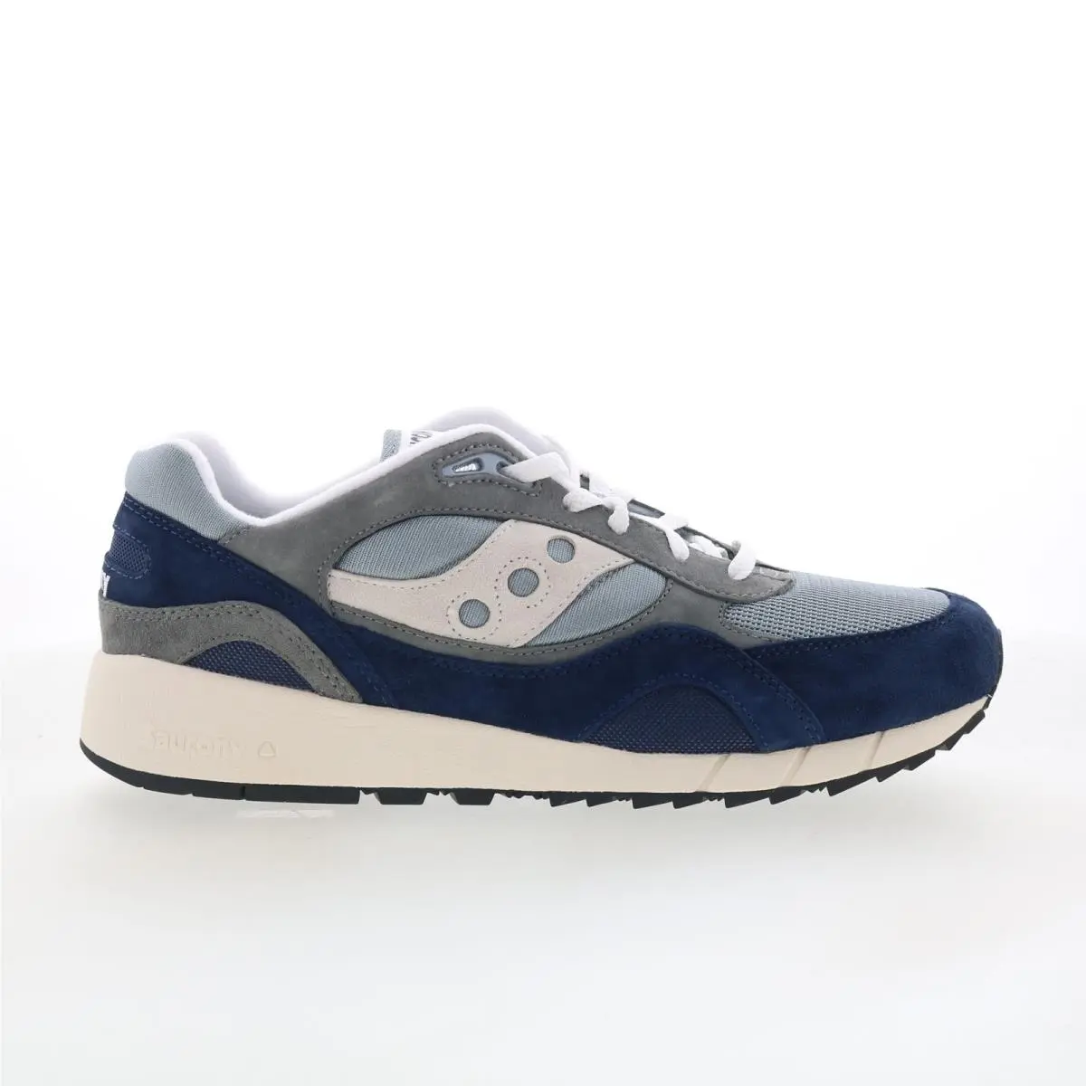Saucony Shadow 6000 S70441-57 Mens Gray Suede Lifestyle Sneakers Shoes 13
