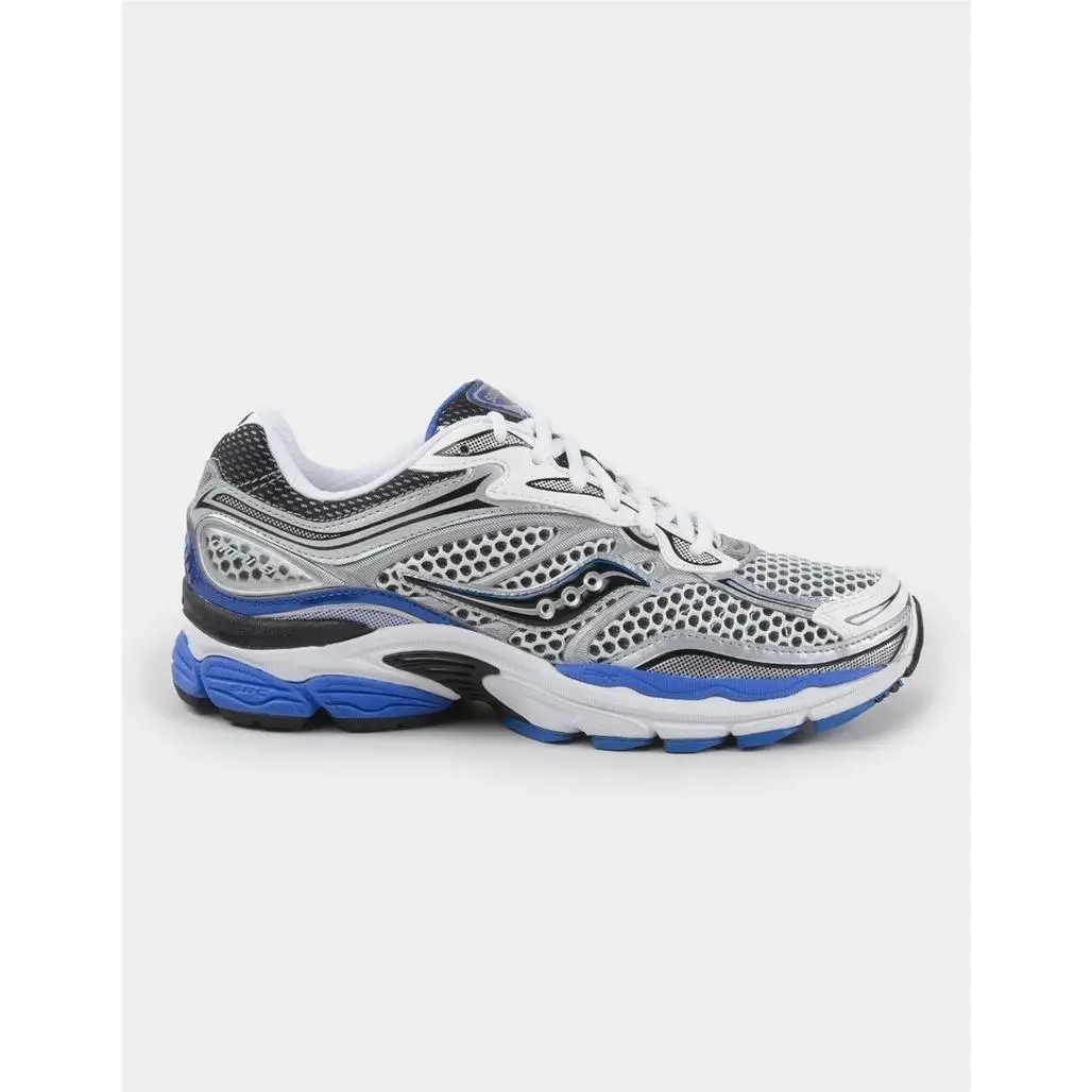 Saucony Progrid Omni 9 Unisex Shoes Size Womens 6.5 Mens 5 Blue White Silver