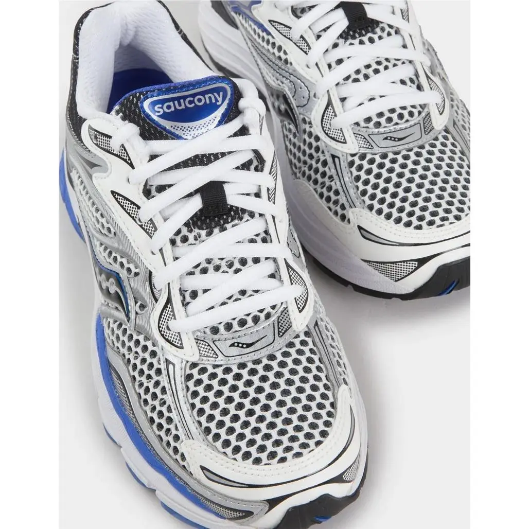 Saucony shoes - Progrid Omni 9 - Progrid Omni - S70739-2 - Blue / Silver / White (UPC: 195019124530) 4