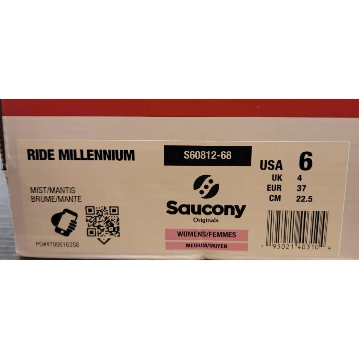 Saucony shoes - Saucony Ride Millennium - Ride Millennium - Silver 5