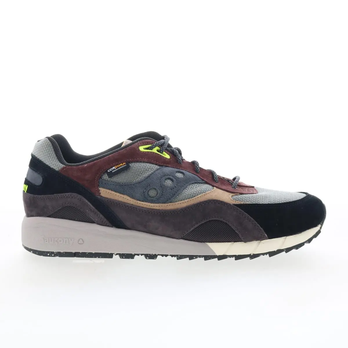 Saucony Shadow 6000 S70839-2 Mens Gray Suede Lifestyle Sneakers Shoes 13