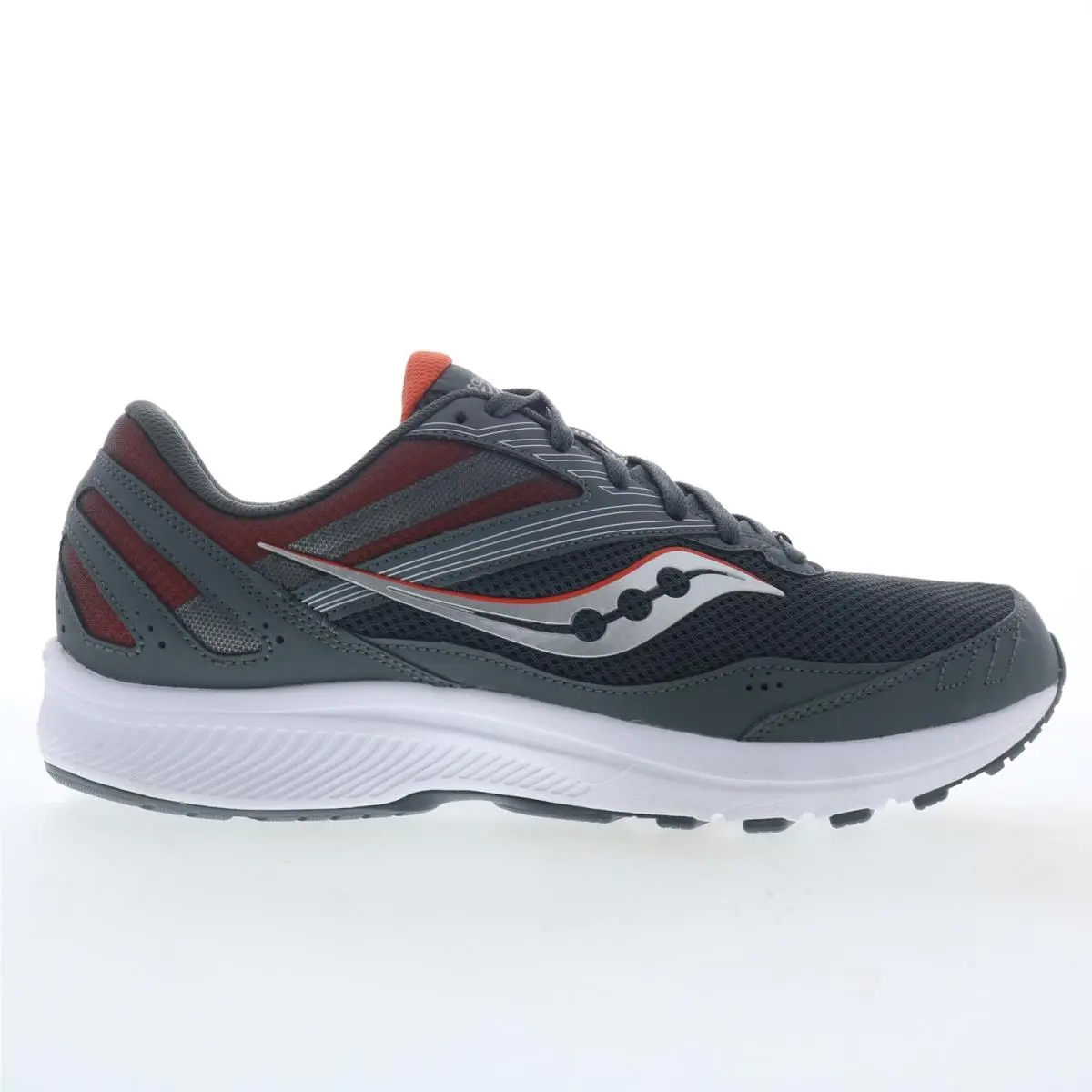 Saucony Cohesion 15 S20702-16 Mens Gray Wide Mesh Athletic Running Shoes 11.5