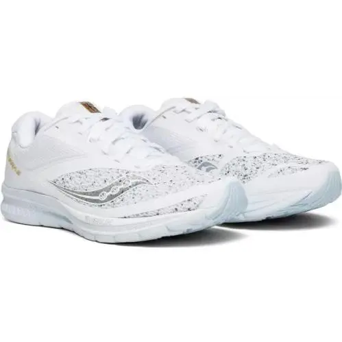 Saucony Kinvara 9 Women`s Running Shoes White Sneakers Size 9.5 M