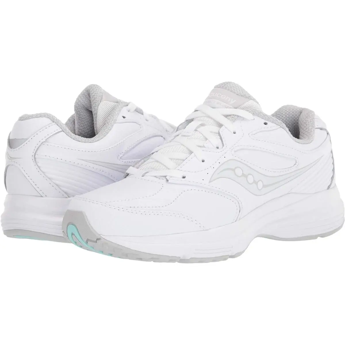 Saucony D5594 Women`s Integrity Walker 3 Sneaker White Size 11 M